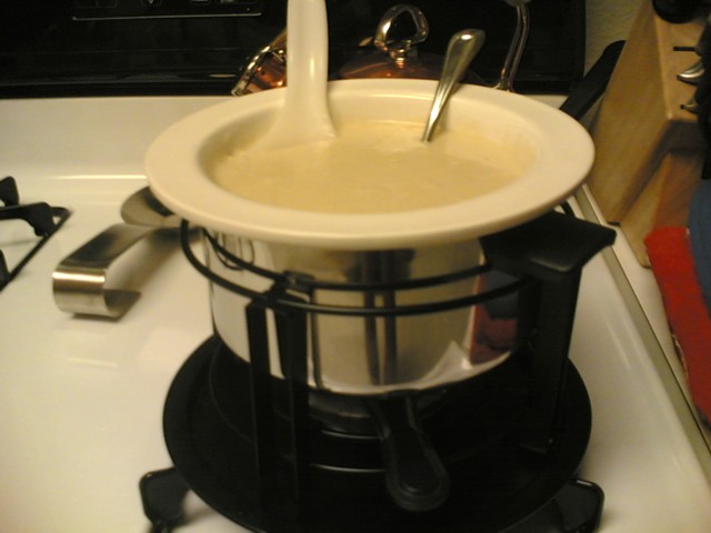 Cheese fondue