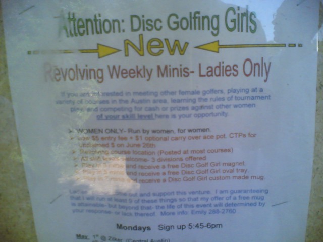 Revolving weekly mini - Ladies only
