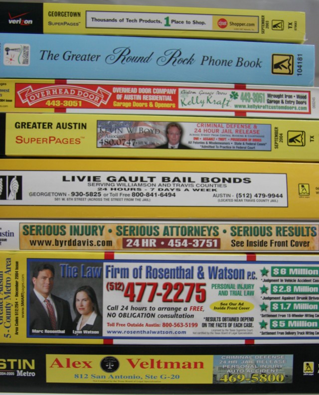 Phone Books 1