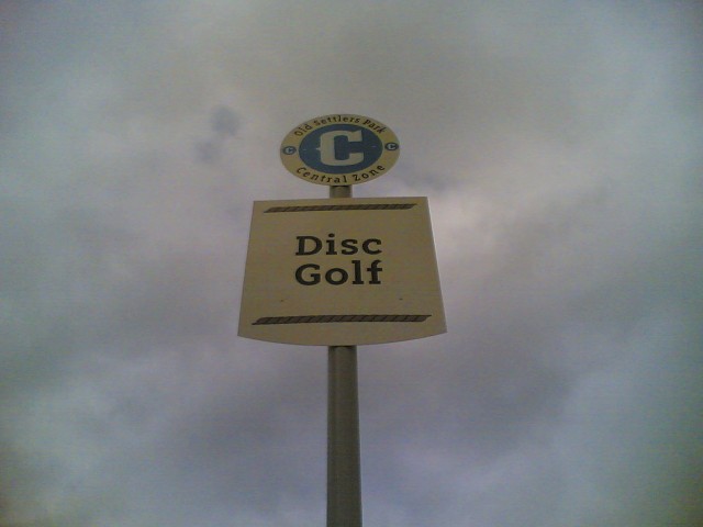 Disc Golf sign