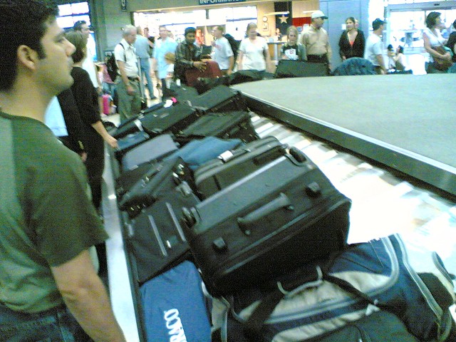 luggage overflow