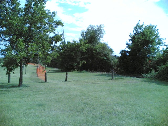 Construction work on hole 6