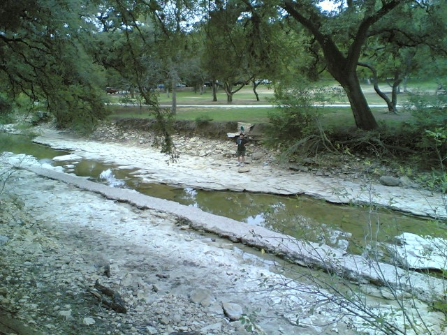 Adam in river bed #1