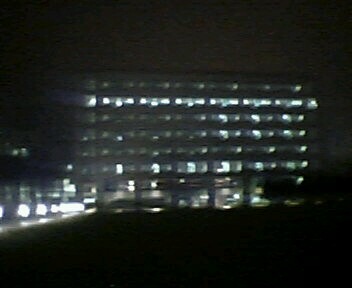 work building at night