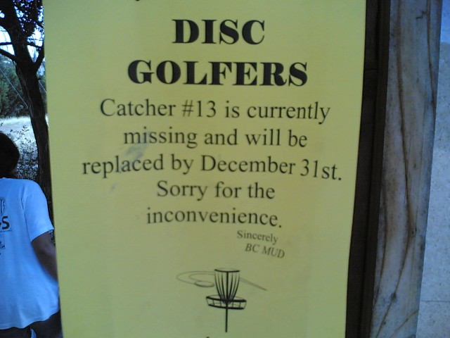 hole 13 will be replaced!