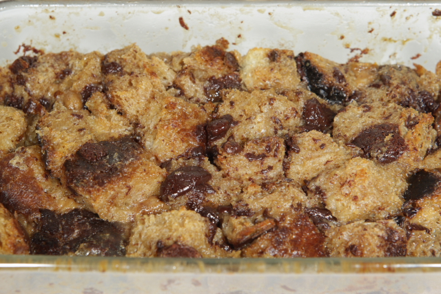 Chocolate Stout Bread Pudding