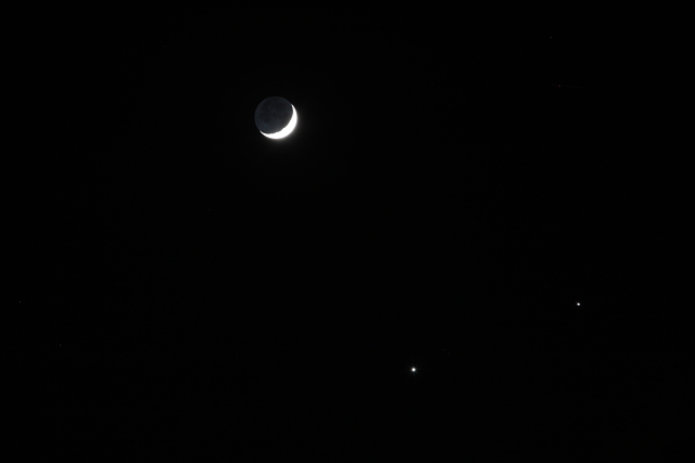 Moon Venus Jupiter