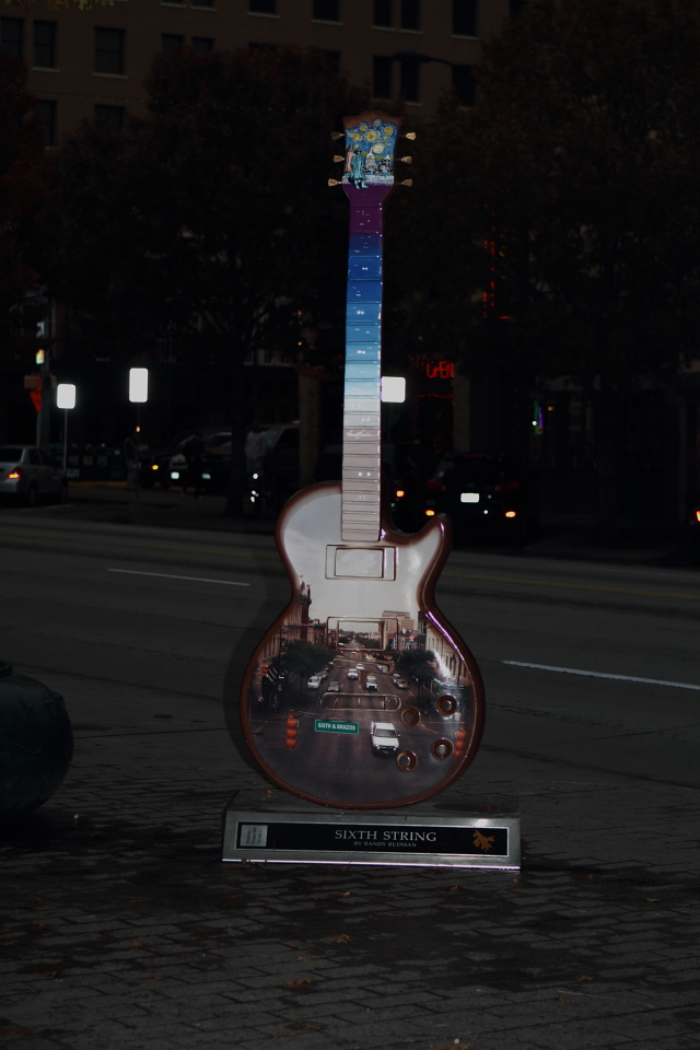 Guitar sculpture