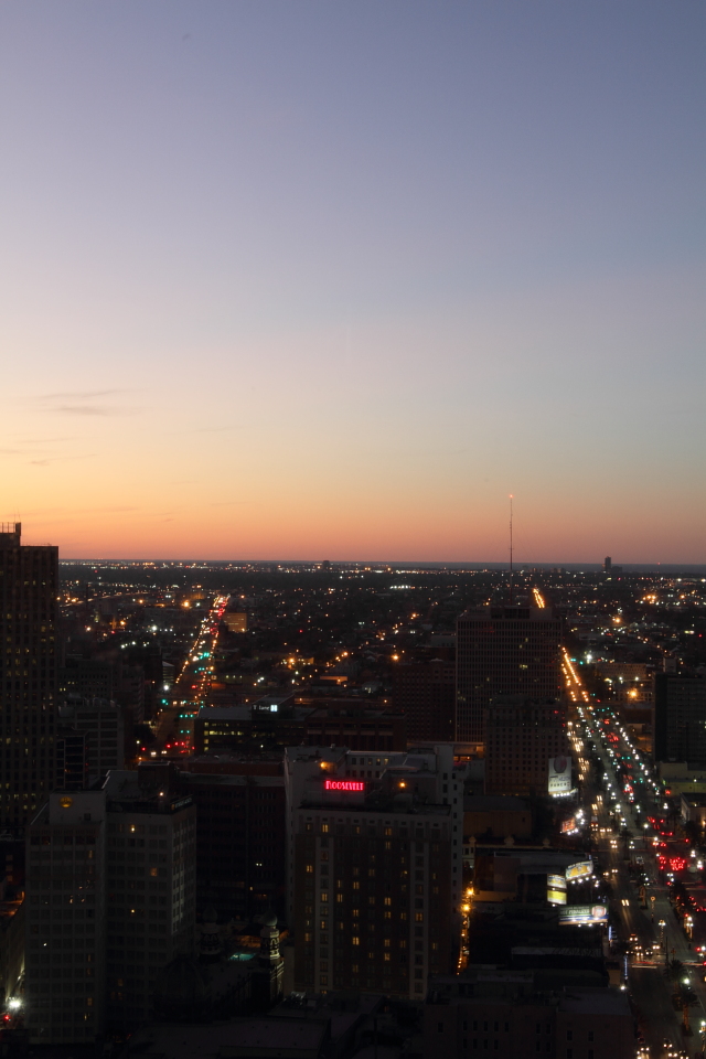 Hotel window view