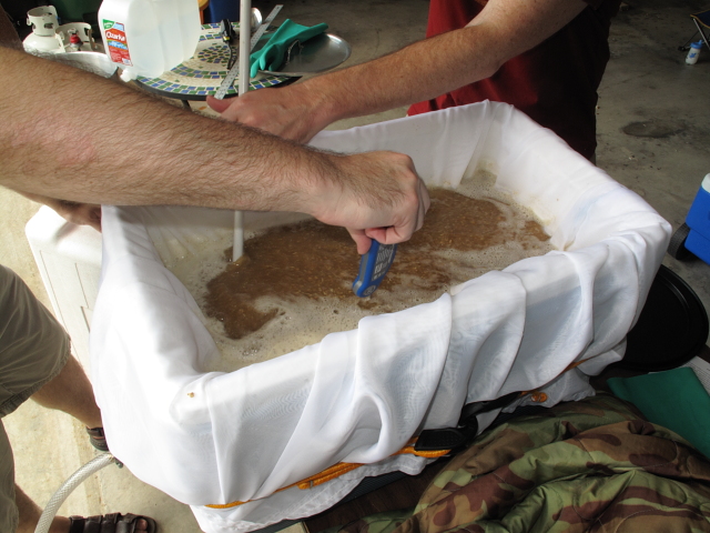 Mash-tun steeping