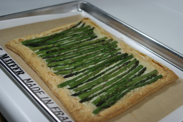 Asparagus Gruyere Tart