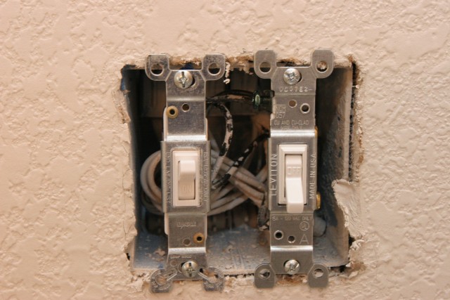 shorted light switch