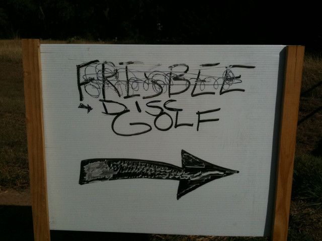 Frisbee Disc Golf