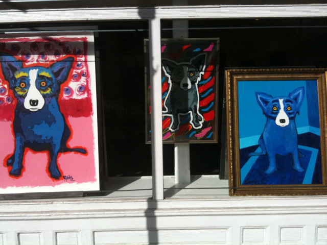 blue dog New Orleans