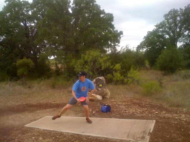 Jon on on Hole 14